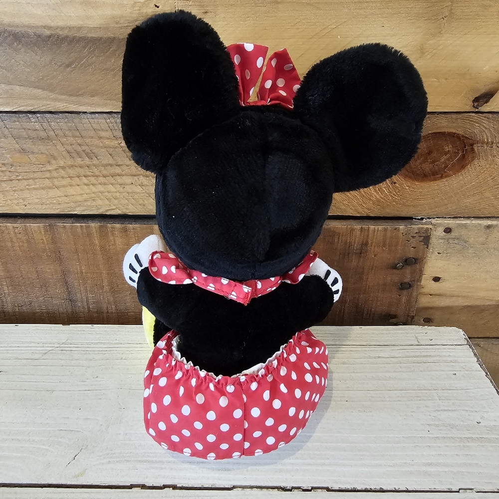 Vintage '80s Minnie Mouse plush Disneyland/Disney World 12-1/2" high - Picture 4 of 8